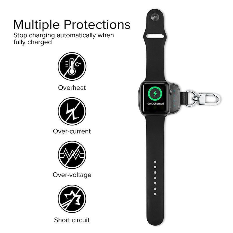 ChargeGo™ - Compact Wireless Charger For Apple-iWatch - Indigo-Temple