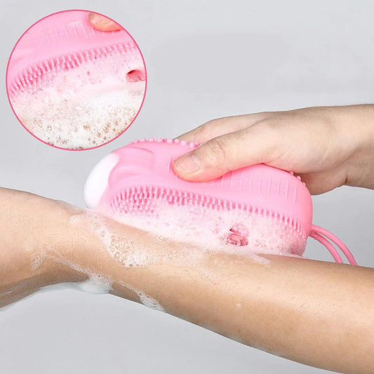 Quick Foaming Double-Sided Silicone Bath Brush ***2pcs***