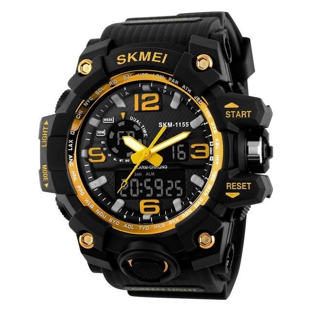 LED Military Waterproof Wristwatch - Indigo-Temple