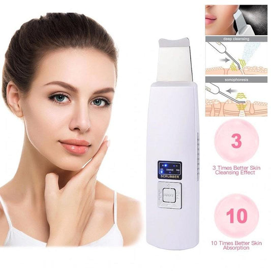 ScrubTech™ Ultrasonic Skin Facial Cleanser - Indigo-Temple