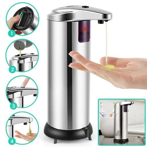 Infrared Sensor Stainless Steel Luxurious Liquid Soap Dispenser