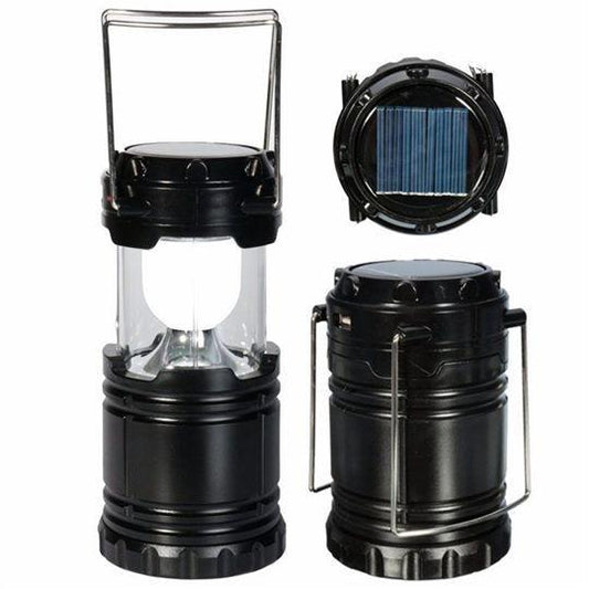 Solar Rechargeable Lantern & Power Bank - Indigo-Temple