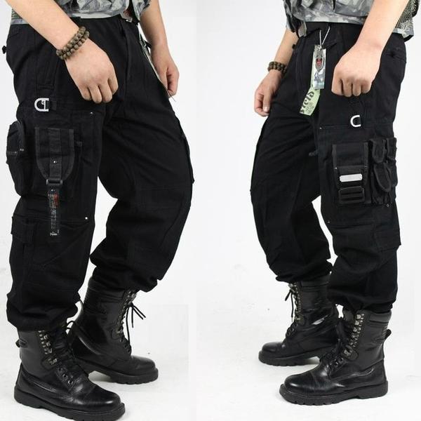CARGOMASTER™ Tactical Multi-Pockets Pants - Indigo-Temple