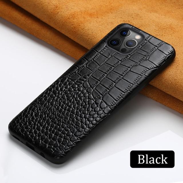 Genuine Leather iPhone Case