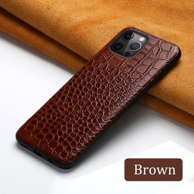 Genuine Leather iPhone Case