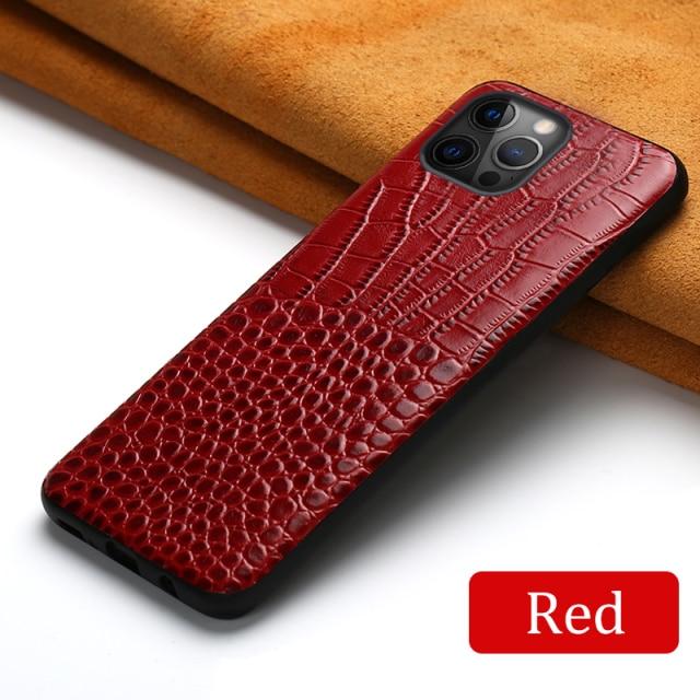 Genuine Leather iPhone Case