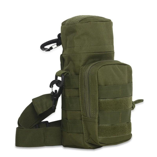 Molle Oxford Water Bottle Pouch (7 colors) - Indigo-Temple