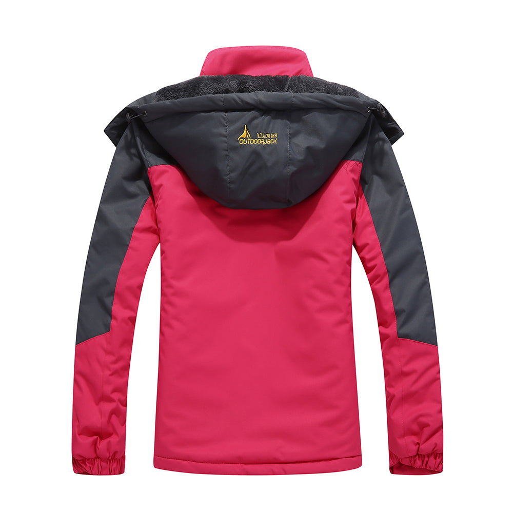 Winter Windproof & Waterproof Thick Fur Warm Parka Coats