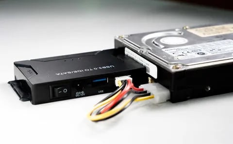 USB 3.0 to SATA IDE HDD/SSD Hard Disk 3 in 1 Ultra Recovery Converter