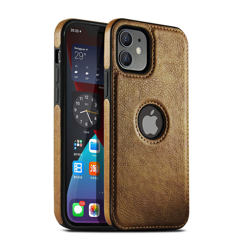 iPhone 14 Luxury Business Leather iPhone Case