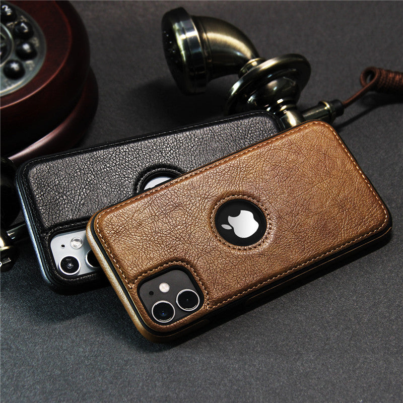 iPhone 14 Luxury Business Leather iPhone Case