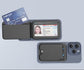 MagSafe 3-in-1  RFID-Blocking Magnetic Card Holder with Adjustable iPhone Stand