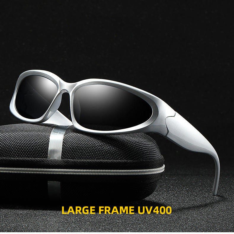 Large Frame Mirror Unisex Designer Sunglasses