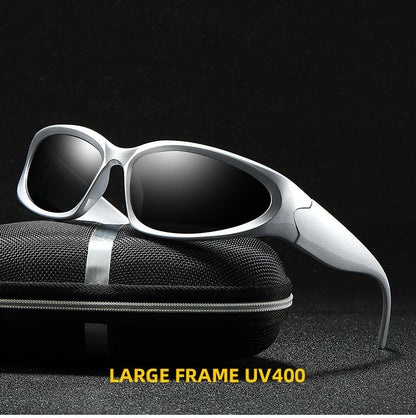 Large Frame Mirror Unisex Designer Sunglasses