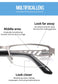 Ultra-Light Photochromic Crystal-Clear Vision Reading Glasses