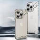 Luxury Shockproof Aluminum iPhone Bumper Case with Lens Protection