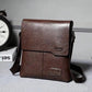 JEEP BULUO PU Leather Messenger Bag with Mach Wallet