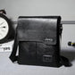 JEEP BULUO PU Leather Messenger Bag with Mach Wallet