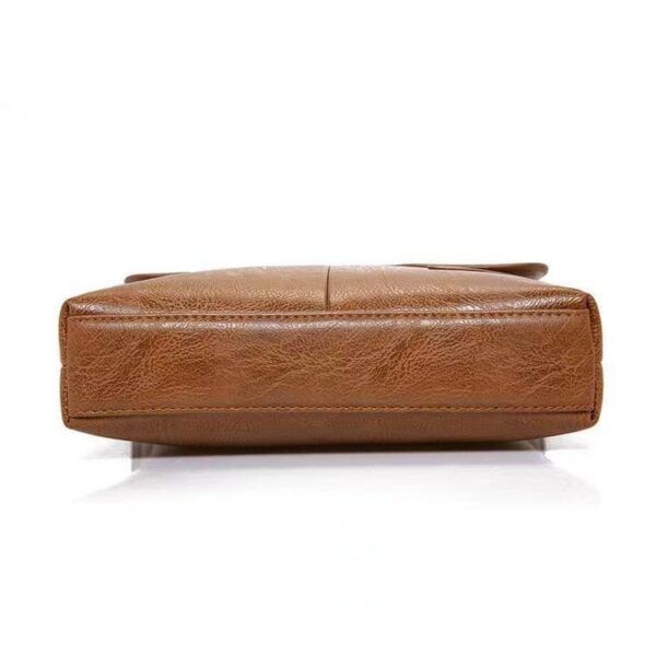 JEEP BULUO PU Leather Messenger Bag with Mach Wallet
