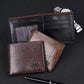 JEEP BULUO PU Leather Messenger Bag with Mach Wallet