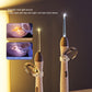 Extra-Safe Family Ear Cleaning Kit with LED Light, Magnifier, Tweezers & Multiple Spoon Heads