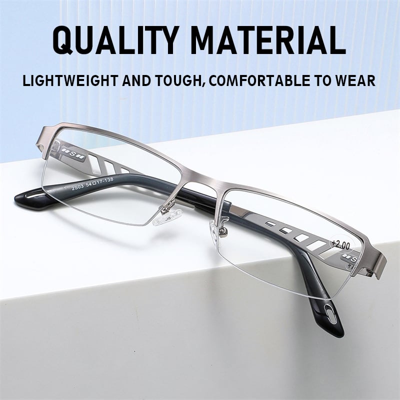 Ultra-Light Photochromic Crystal-Clear Vision Reading Glasses