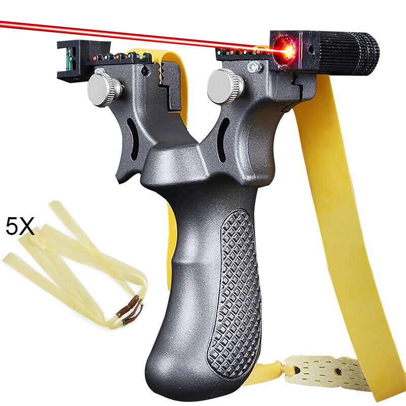 Laser Guided Ultimate Precision Slingshot