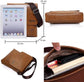JEEP BULUO PU Leather Messenger Bag with Mach Wallet