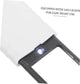 EZRead Senior-Friendly 4X Foldable LED Pocket LED Illuminated Magnifier