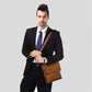 JEEP BULUO PU Leather Messenger Bag with Mach Wallet
