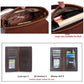 JEEP BULUO PU Leather Messenger Bag with Mach Wallet