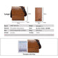 JEEP BULUO PU Leather Messenger Bag with Mach Wallet