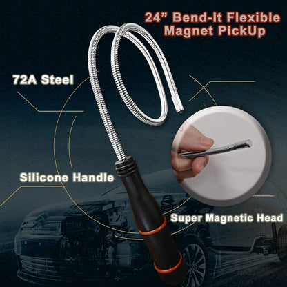 Multi-Purpose Flexible Magnetic Pickup Tool