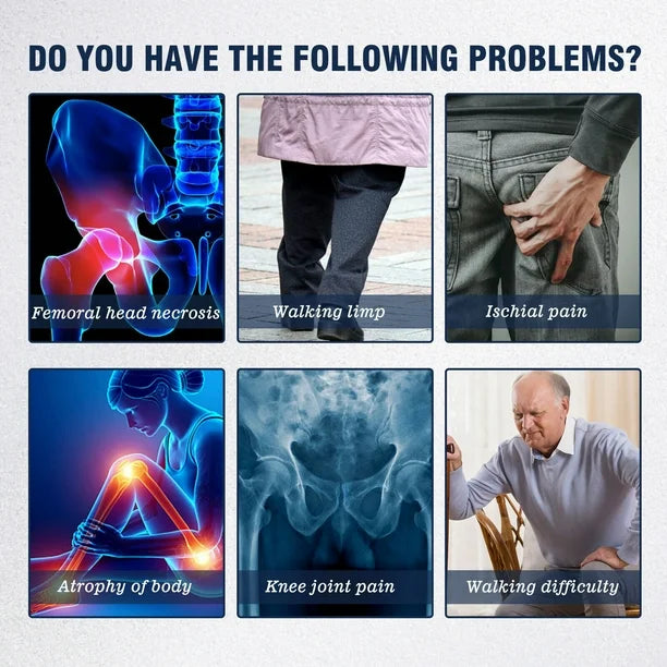 Deep Penetration & Long-Lasting Relief Natural Herbal Sciatic Nerve Orthopedic Plaster