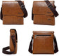 JEEP BULUO PU Leather Messenger Bag with Mach Wallet