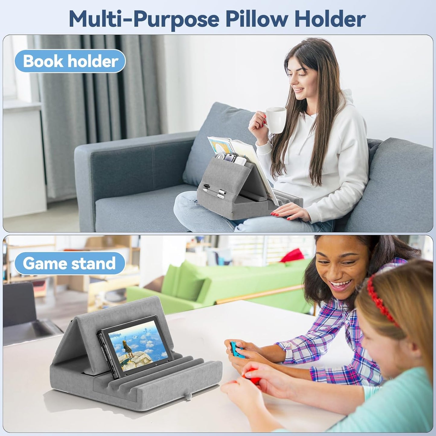 ComfortView Deluxe Multi-Angle Universal Tablet Pillow Holder