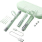 Extra-Safe Family Ear Cleaning Kit with LED Light, Magnifier, Tweezers & Multiple Spoon Heads