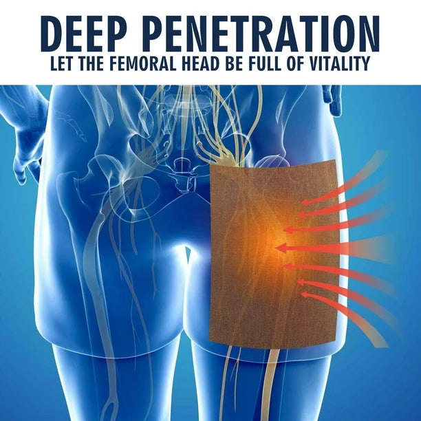 Deep Penetration & Long-Lasting Relief Natural Herbal Sciatic Nerve Orthopedic Plaster