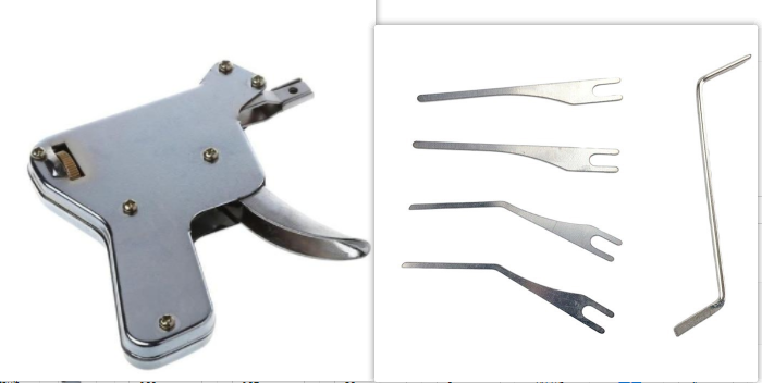 Lock Pick Auto Extractor Gun Set