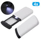 EZRead Senior-Friendly 4X Foldable LED Pocket LED Illuminated Magnifier
