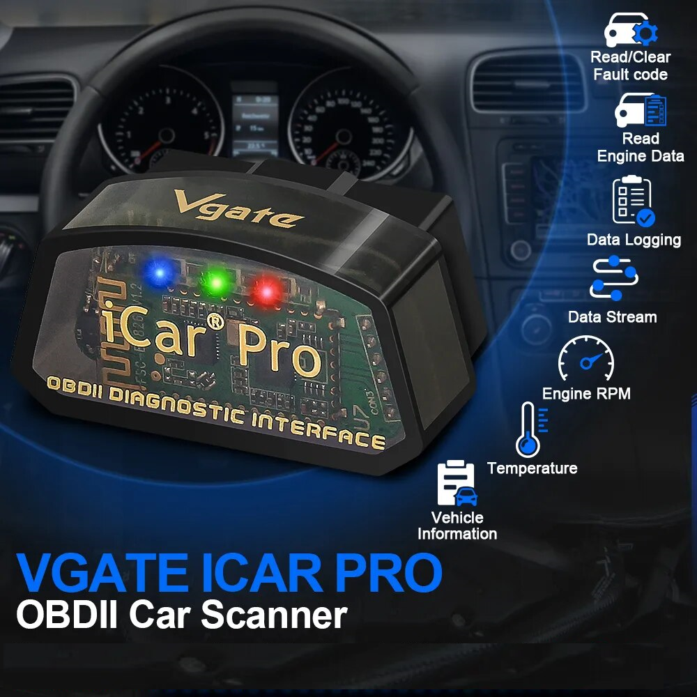 iCar Pro OBD2 Advanced Car Diagnostic Scanner for iphone & Android ...