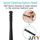 GentleClean Dual-Action Premium Soft Silicone Ear Wax Remover Set