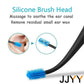 GentleClean Dual-Action Premium Soft Silicone Ear Wax Remover Set