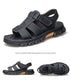 Casual Thick Sole Non-Slip Cowhide Comfort Sandals for Men