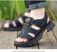 Casual Thick Sole Non-Slip Cowhide Comfort Sandals for Men