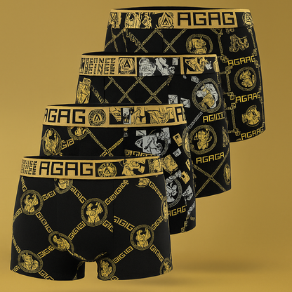 Golden Era Comfort Boxers-Premium Breathability, Antibacterial Fabric & Lasting Support (4pcs)