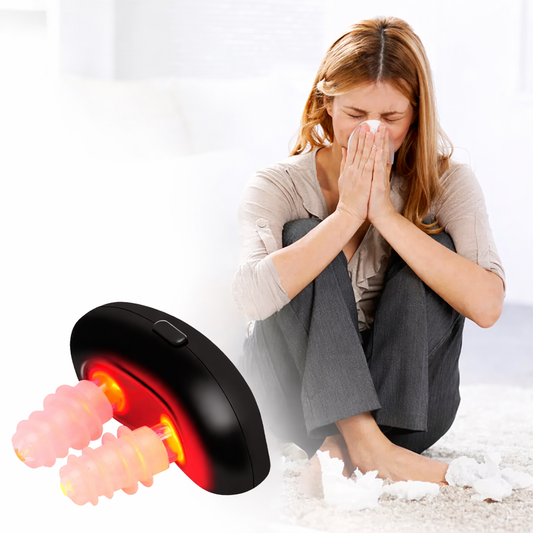 Advanced High-Frequency Pulse &  Red Light Rhinitis And Allergy Nasal Therapy Device