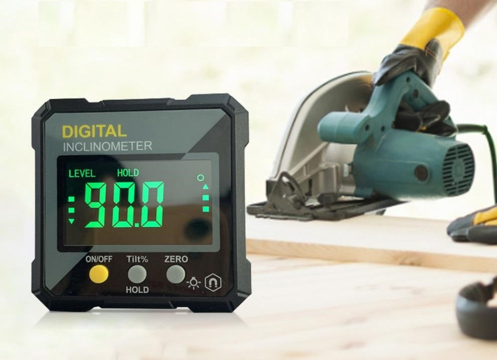 Digital Magnetic Inclinometer / Angle Finder