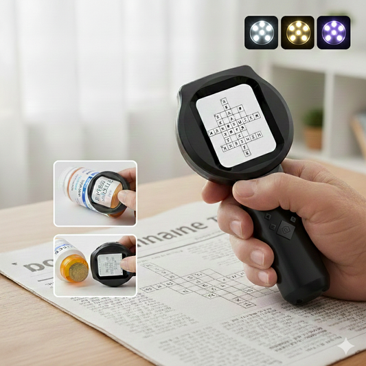 EasyRead HD 2.8'' IPS Anti-Glare Senior-Friendly 100X Digital Magnifier