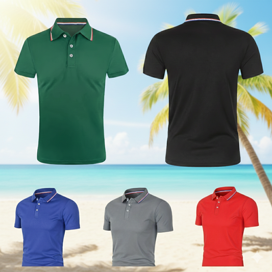 PureFit Breathable Classic Polo Collar Short Sleeve Performance Shirt